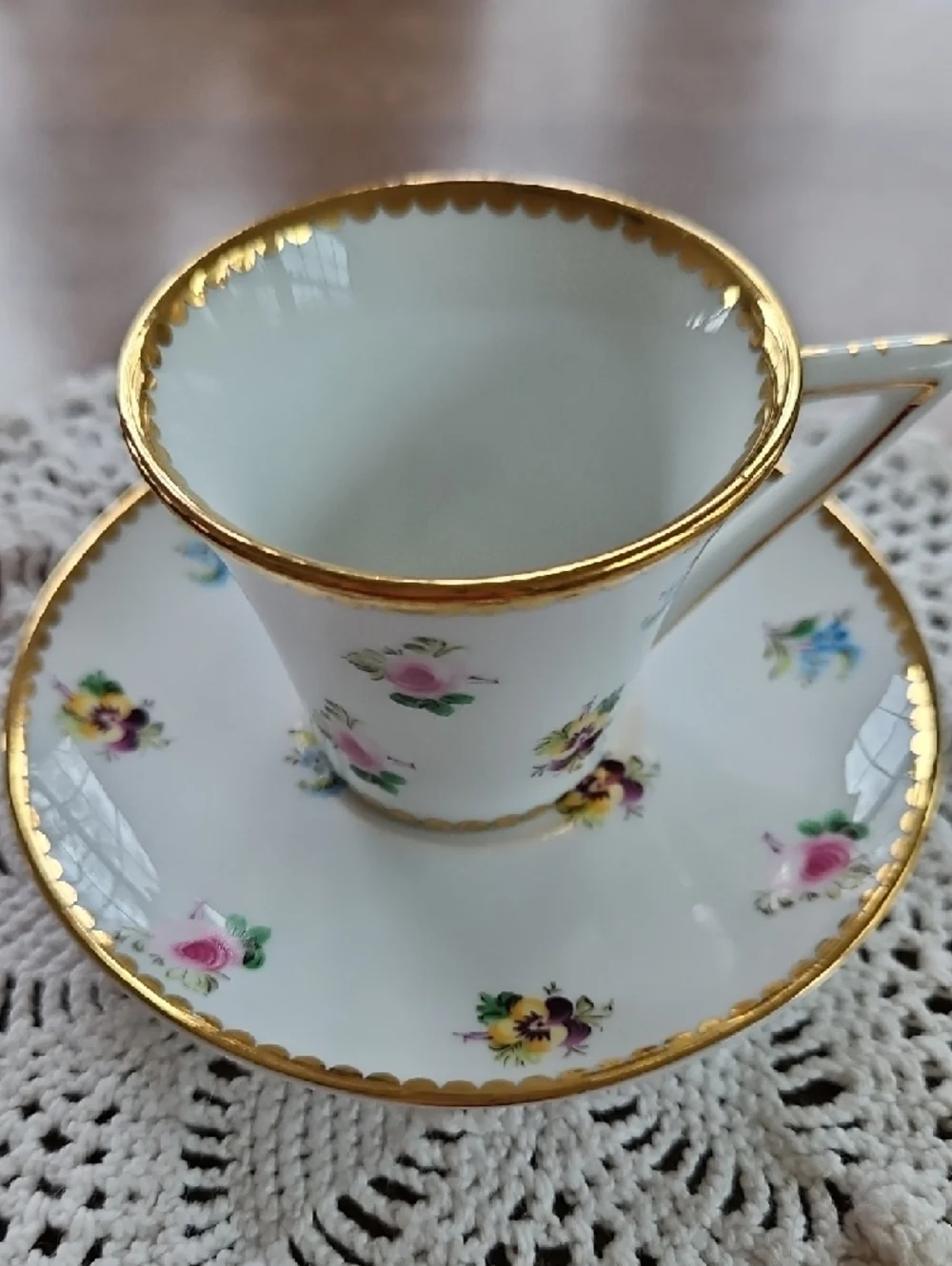 Godinger Demitasse Cup & Saucer